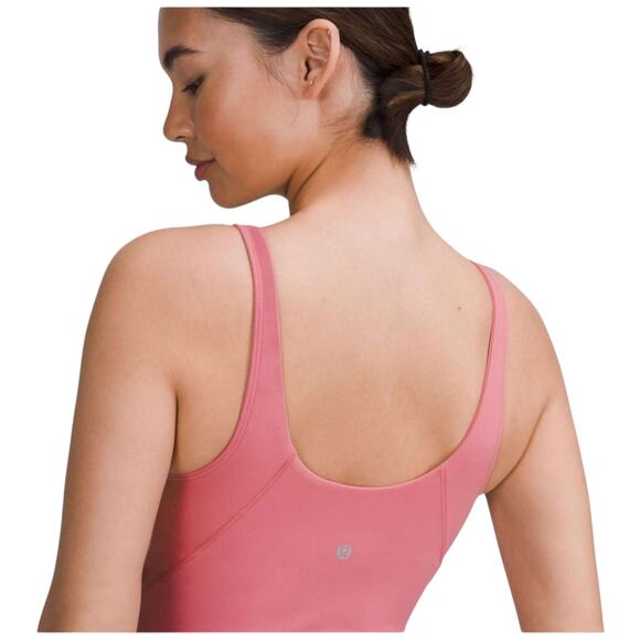 EUC Lululemon Align Tank Top Pink Blossom Size 12 - Picture 3 of 7